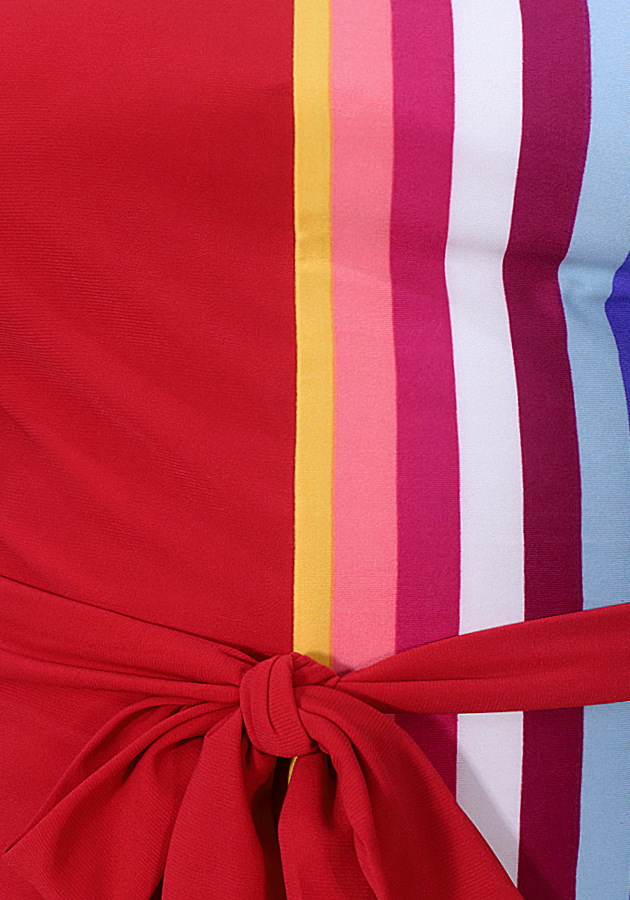 Elbow Sleeve Tunic Dress with Belt Syala Collections